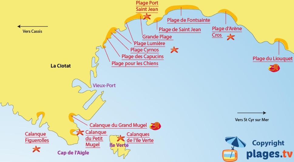 Bastide La Boheme Apartment La Ciotat Bagian luar foto